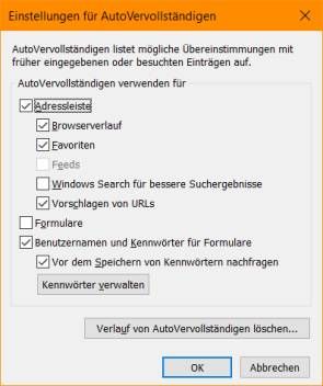IE / Chrome / Firefox: nie wyszukuj w pasku adresu