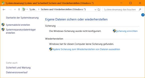 Windows 10: komunikat o błędzie podczas tworzenia obrazu systemu