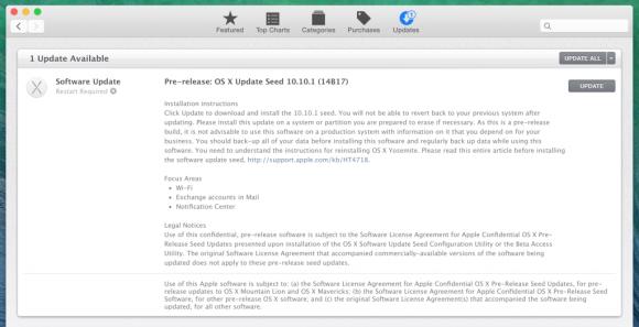 Apple udostępnia deweloperom pierwsze wersje beta systemów OS X 10.10.1 i iOS 8.1.1