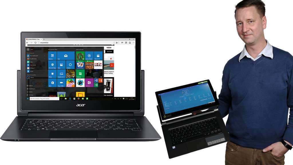 Acer Aspire R7-372T: przegląd praktycznego połączenia notebooka z tabletem